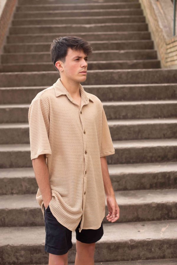 Camisa  Roma Beige